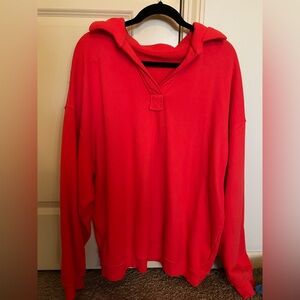 Daily Drills Red Hoodie